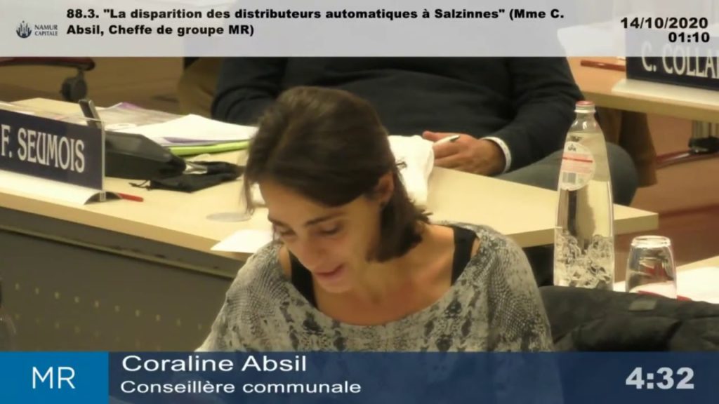 Intervention lors du Conseil Communal du 20 avril – Coraline Absil
