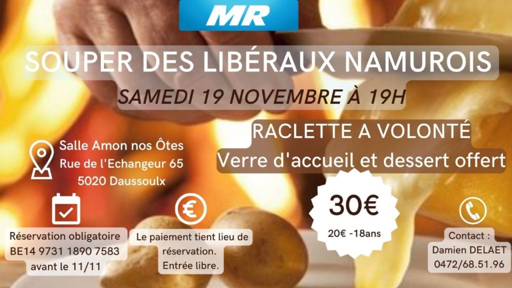 A ne pas manquer : Repas de la section locale le 19 novembre !