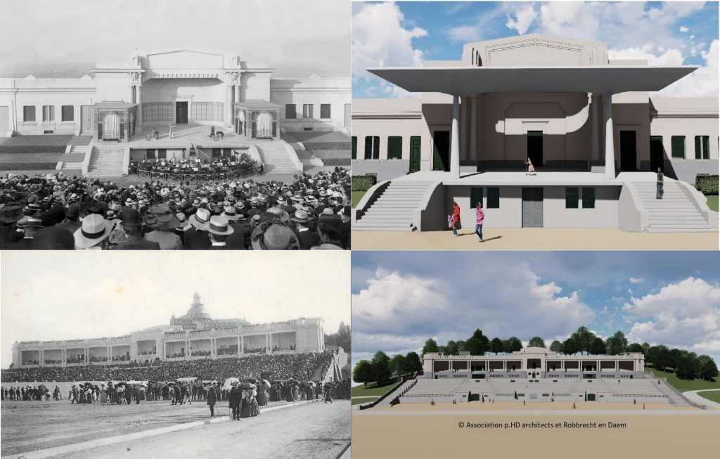  Lancement des travaux de restauration du Stade des Jeux et du Théâtre de Verdure – Anne Barzin