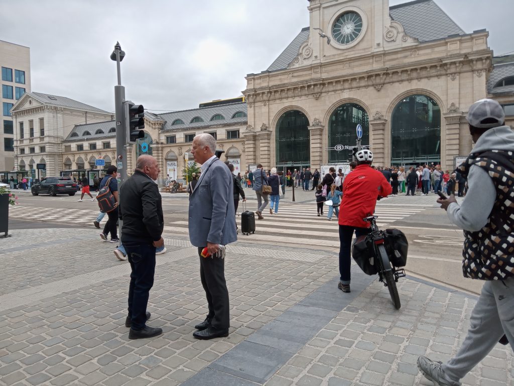 Inauguration de la Place de la Station – Luc Gennart