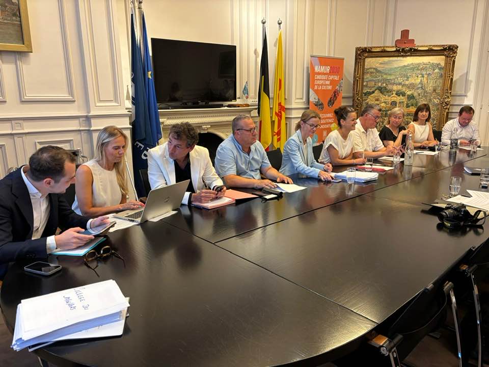 Ville de Namur : Situation financière et mesures de gestion