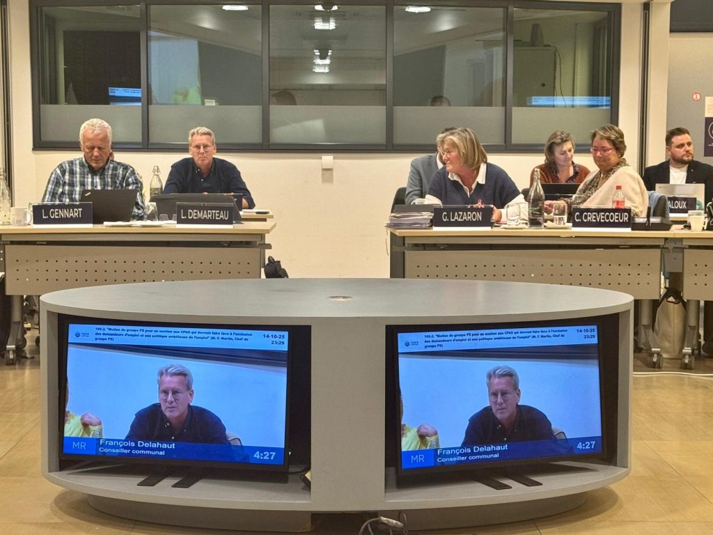 Conseil Communal octobre : Motion relative à la réforme du chômage – François Delahaut